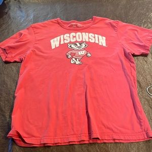 Mens L vintage Wisconsin tee.